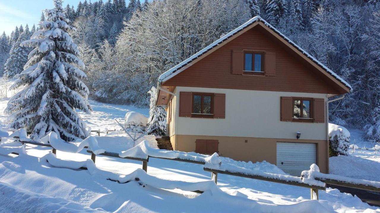 LE BOIS JOLI Chalet 4 étoiles CLEDICIHOME Cadre paisible en lisière de forêt Gérardmer Exterior foto